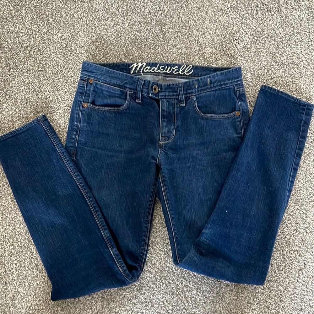Madewell 9”mid-rise skinny jeans